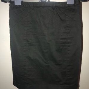 Express Black Pencil Skirt